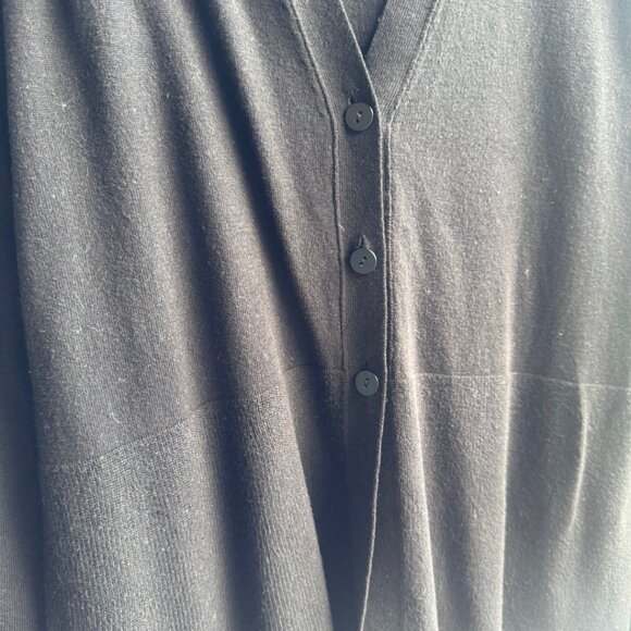 J. Jill Long Sleeve V-Neck Cotton Blend 3 Button Up Cardigan Sweater Size S - Picture 7 of 8